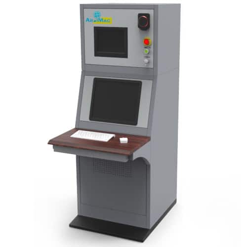 CNC Bridge Saw Control station | CNC五轴数控桥切机操作台