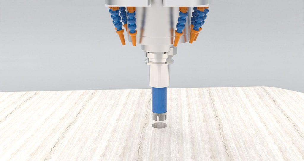 CNC Contouring centers step driling