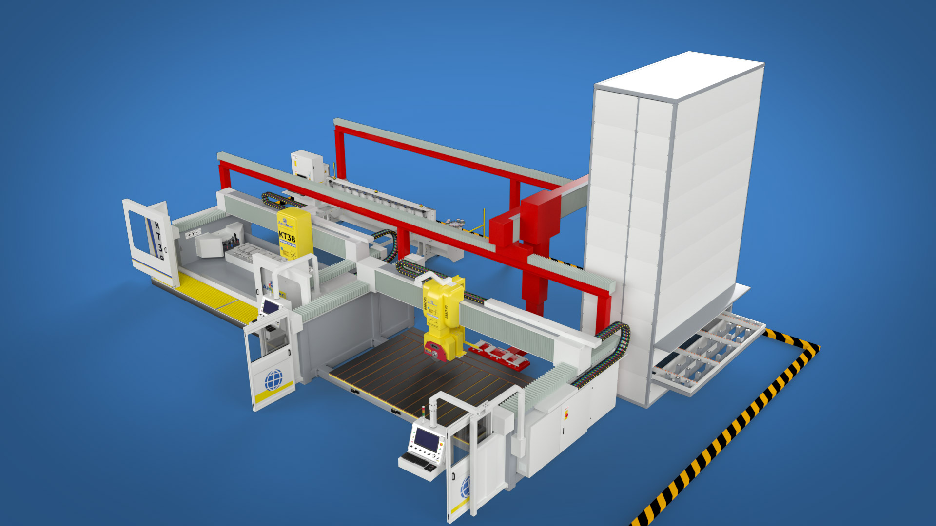 Automated Stone Fabrication Plant