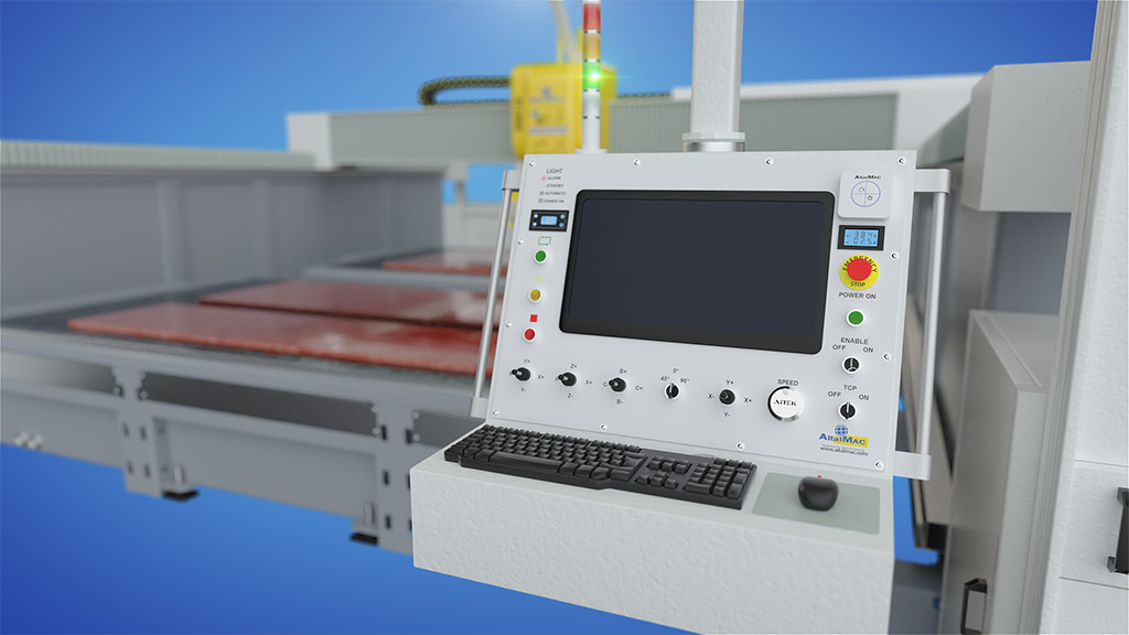 CNC Sawjet Double Table CNC