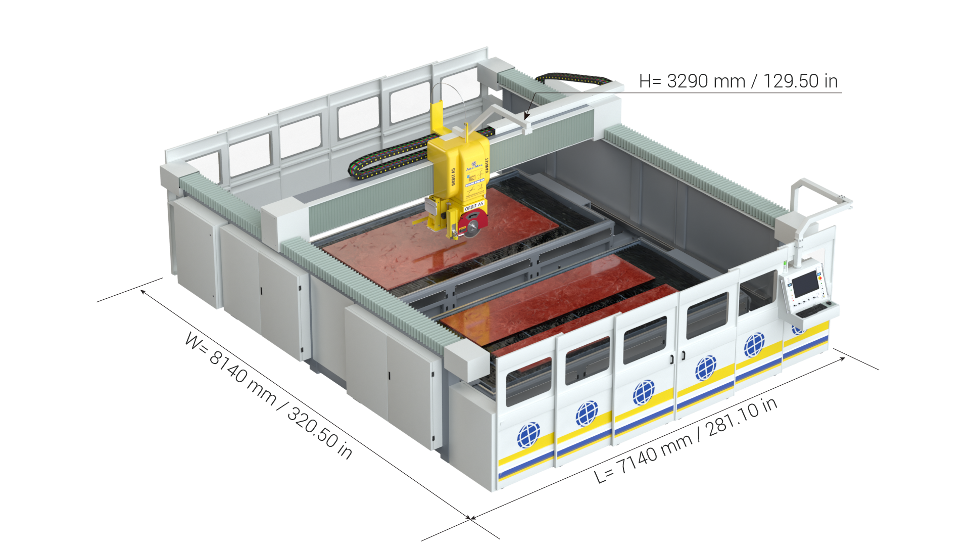 CNC Sawjet Double Size