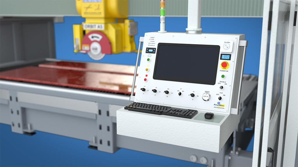 CNC Bridge saw controller
