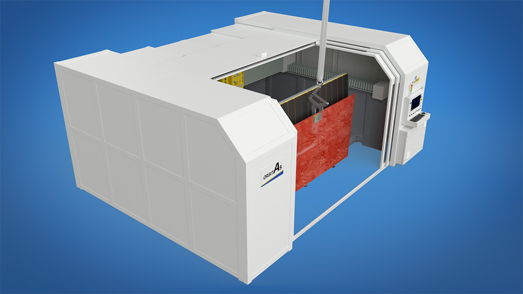 5 Axis Stone CNC Bridge Saw A5 option