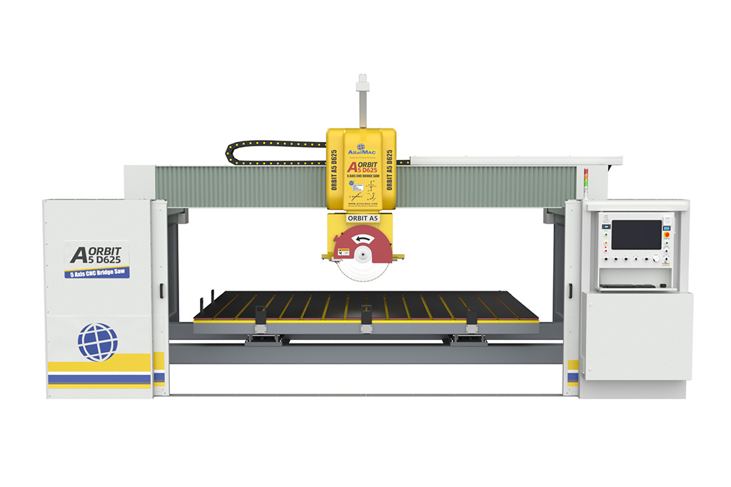 5 Axis Stone CNC Bridge Saw A5 D625