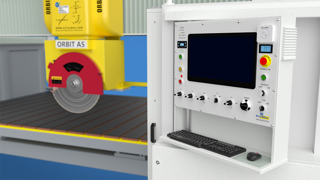 Stone CNC Bridge Saw A5 D625 Controller
