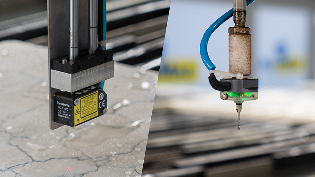 Laser probe & Stone perimeter probe
